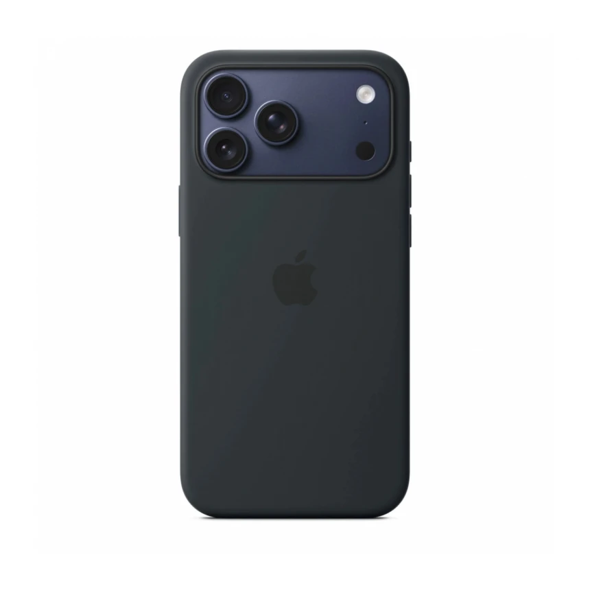 iPhone 17 Pro Max Silicone Case with MagSafe – Black