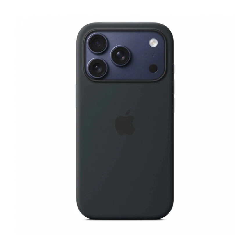 iPhone 17 Pro Silicone Case with MagSafe – Black