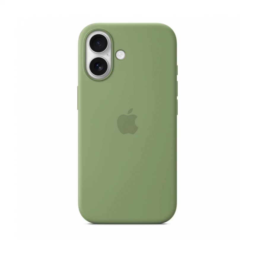 iPhone 17 Silicone Case with MagSafe - Light Moss