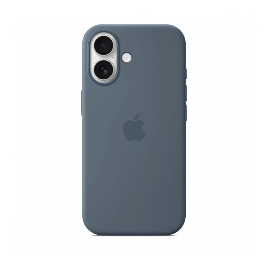 iPhone 17 Silicone Case with MagSafe - Anchor Blue