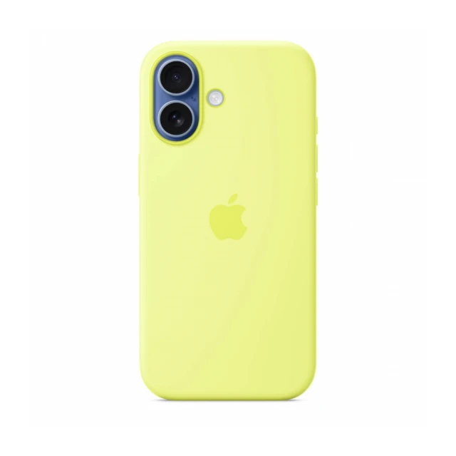 iPhone 17 Silicone Case with MagSafe - Neon Yellow