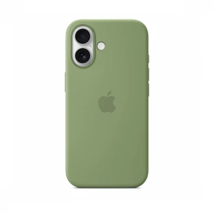 iPhone 17 Silicone Case with MagSafe - Light Moss