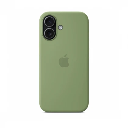 iPhone 17 Silicone Case with MagSafe - Light Moss