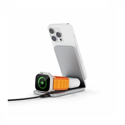 ISTYLE Mag+ Foldable Charging Stand MagSafe compatible - space grey