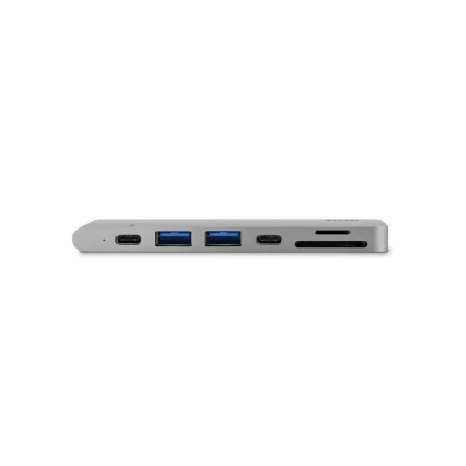iSTYLE USB Type-C HUB PRO - silver/black