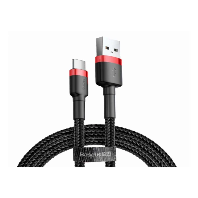 Kabl BASEUS Cafule/USB To Type-C/3A/1m/crna