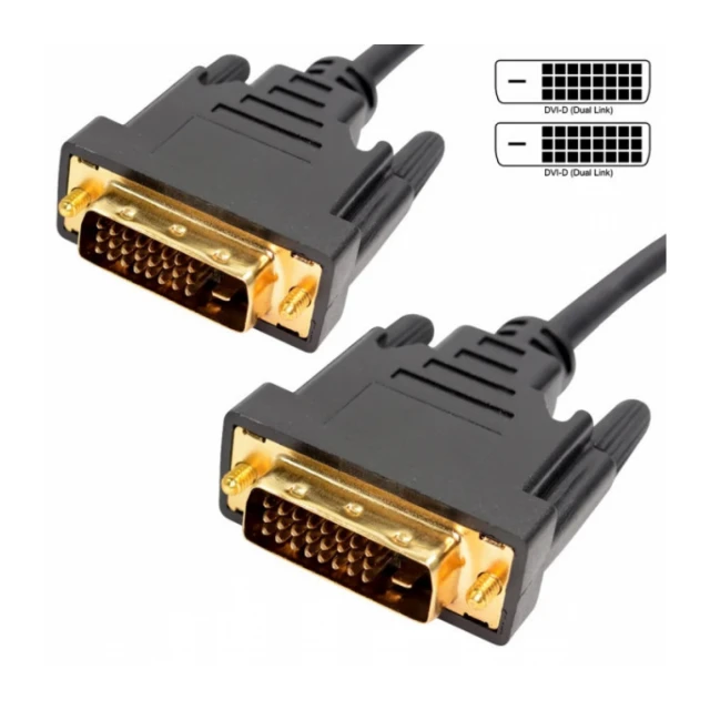 Kabl DVI-D (24+1) na DVI-D (24+1) M/M 1.8m