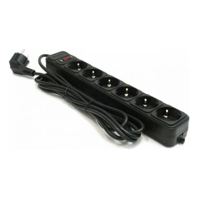 Kabl GEMBIRD Protektor SPG6-B-6 6mesta 4.5m Black 3x1,5