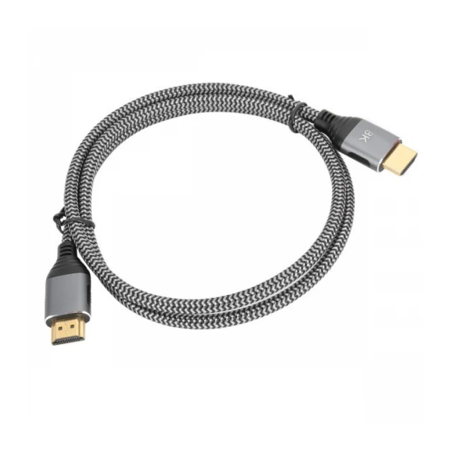 Kabl HDMI na HDMI 2.1 18 Gold 8K (m/m) 2m sivi