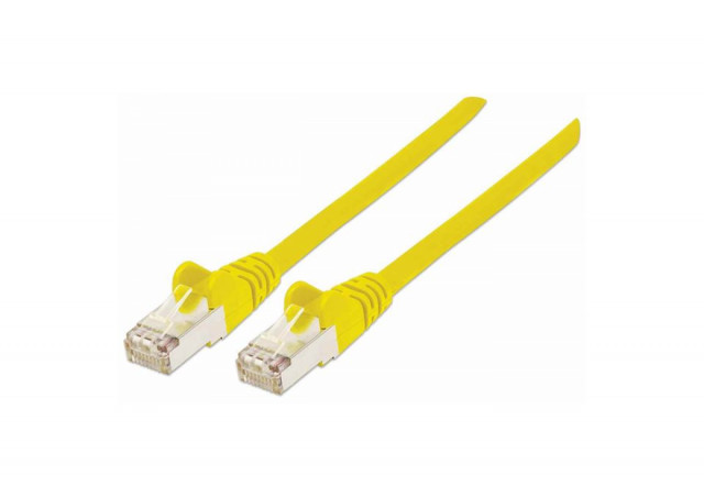 Kabl Intellinet Patch, Cat6 certified, S/FTP, 1m, žuti 735339