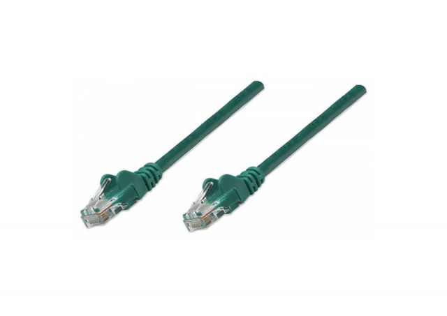 Kabl Intellinet Patch, Cat6 compatible, U/UTP, 10m, zeleni 343763