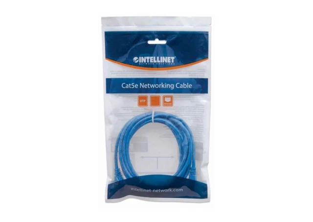 Kabl Intellinet Patch, Cat6 compatible, U/UTP, 1.5 m, plavi 342582