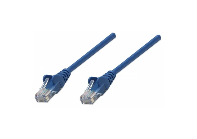 Kabl Intellinet Patch, Cat6 compatible, U/UTP, 1m, plavi 342575