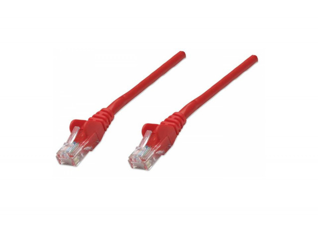 Kabl Intellinet Patch, Cat6 compatible, U/UTP, 2m, crveni 342162