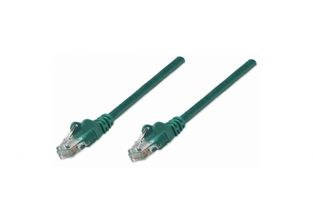 Kabl Intellinet Patch, Cat6 compatible, U/UTP, 3 m, zeleni 342506