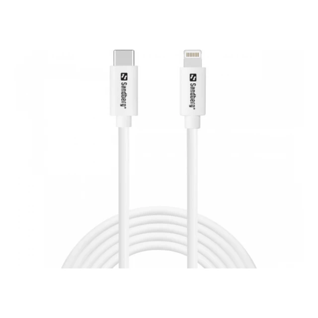Kabl Sandberg 136-59 USB-C PD na Lightning MFI, 2M
