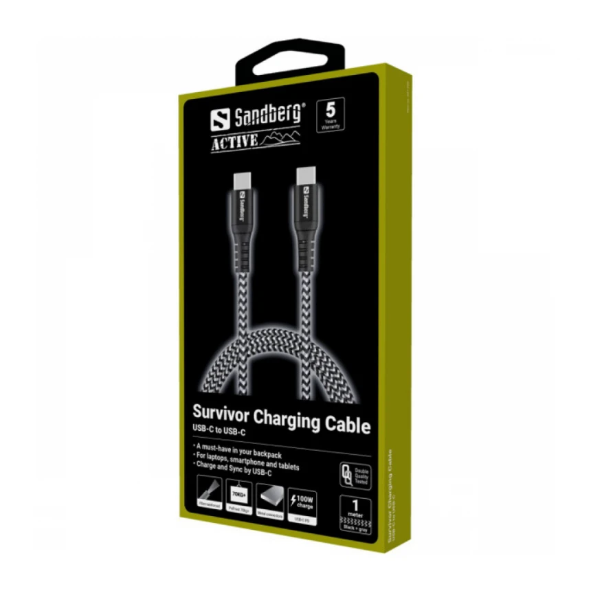 Kabl Sandberg Survivor 441-38 USB-C/USB-C 1m
