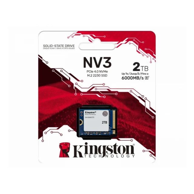 KINGSTON 2TB M.2 2230 NVMe SNV3SM3/2T0 series NV3 SSD 