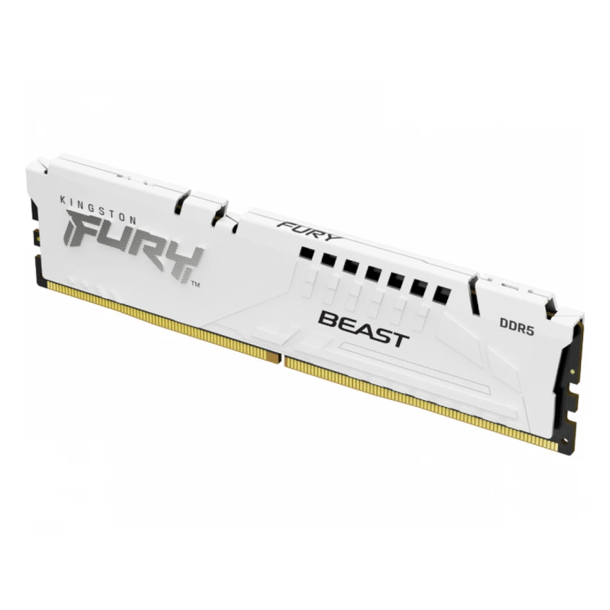 KINGSTON DIMM DDR5 16GB 5200MT/s KF552C40BW-16 Fury Beast White XMP 