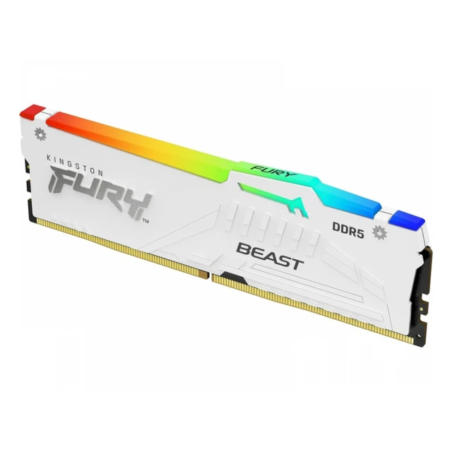 KINGSTON DIMM DDR5 16GB 6000MT/s KF560C36BWE2A-16 FURY Beast RGB White EXPO 