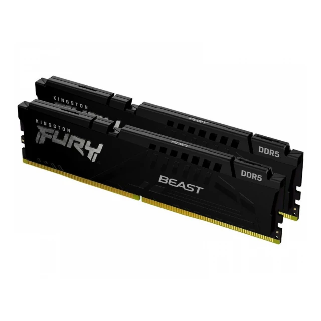 KINGSTON DIMM DDR5 32GB (2x16GB kit) 6000MT/s KF560C30BBEK2-32 FURY Beast Black EXPO 