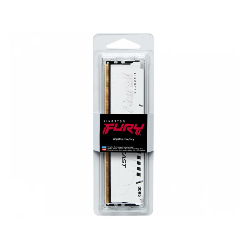 KINGSTON DIMM DDR5 32GB 5600MT/s KF556C36BWE-32 Fury Beast White Expo 