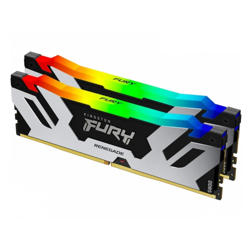 KINGSTON DIMM DDR5 64GB (2x32GB kit) 6000MT/s KF560C32RSAK2-64 FURY Renegade Silver RGB 