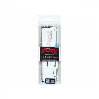 KINGSTON DIMM DDR5 64GB (2x32GB kit) 6000MT/s KF560C36BWEAK2-64 FURY Beast RGB White EXPO 
