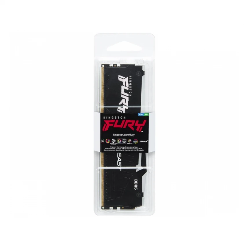 KINGSTON DIMM DDR5 8GB 5200MT/s KF552C36BBEA-8 Fury Beast RGB EXPO 
