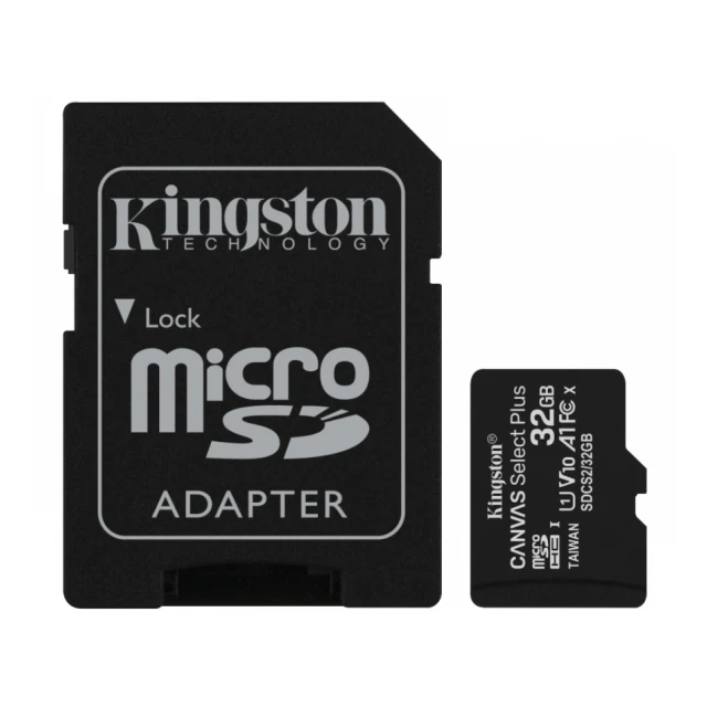 KINGSTON Memorijska kartica A1 MicroSDHC 32GB 100R class 10 SDCS2/32GB + adapter 