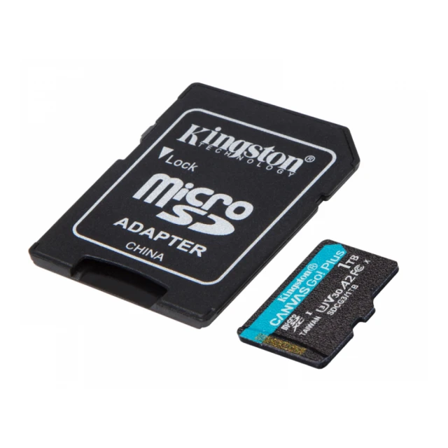 KINGSTON Memorijska kartica U3 V30 microSDXC 1TB Canvas Go Plus 170R A2 + adapter SDCG3/1TB 