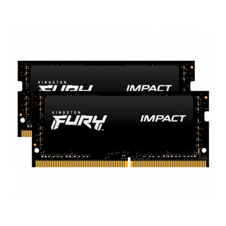 KINGSTON SODIMM DDR5 64GB (2x32GB kit) 5600MT/s KF556S40IBK2-64 FURY Impact Black 