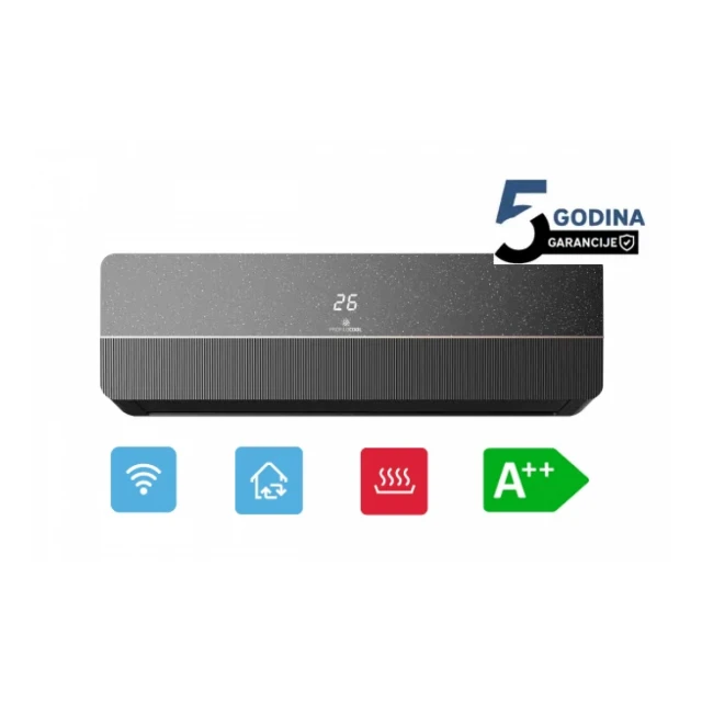 Klima uređaj PROFILOCOOL ICSD-18WIH BLACK 18000BTU A++ Inverter Wifi/GSJ/iFeel