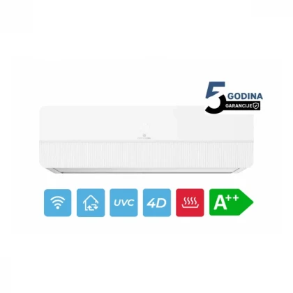 Klima uređaj PROFILOCOOL ICSD-12WIHUVC WHITE12000BTU A++ InverterWifi/GSJ/UVC/4D