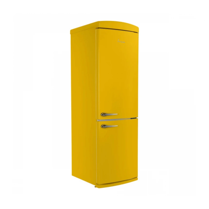 Kombinovani frižider Fram FC-VRR341YLE++/340l/190x60/žuta
