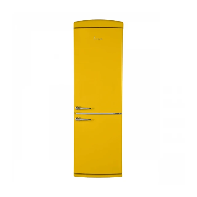 Kombinovani frižider Fram FC-VRR341YLE++/340l/190x60/žuta