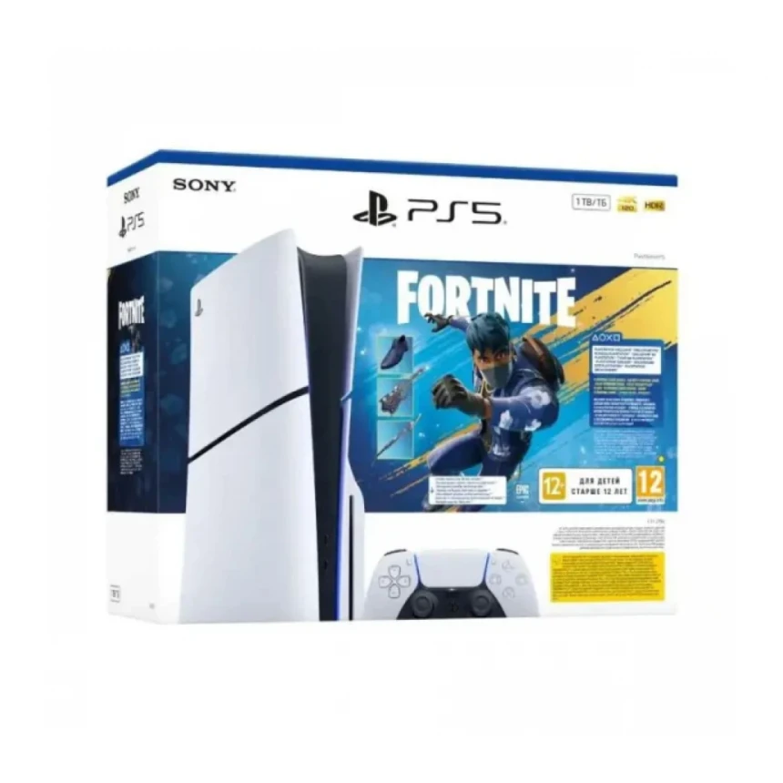 Konzola PlayStation 5 Slim Disc + Fortnite Flowering Chaos
