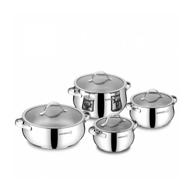 Korkmaz set Samara  8pcs Inox (A1964)