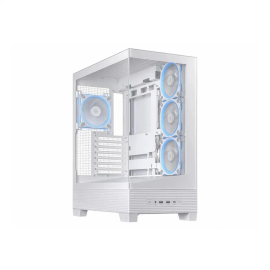 Kucište ASUS A31 PLUS TG ARGB Mid Tower/ATX/Micro ATX/Mini ITX/bez napajanja/RGB/bela