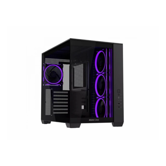 Kucište ASUS A32 PLUS TG ARGB Midi Tower/ATX/Micro ATX/Mini ITX/bez napajanja/crna