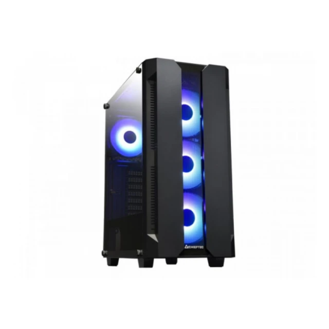 Kuciste Chieftec Hunter ARGB TG, Crni GS-01B-OP