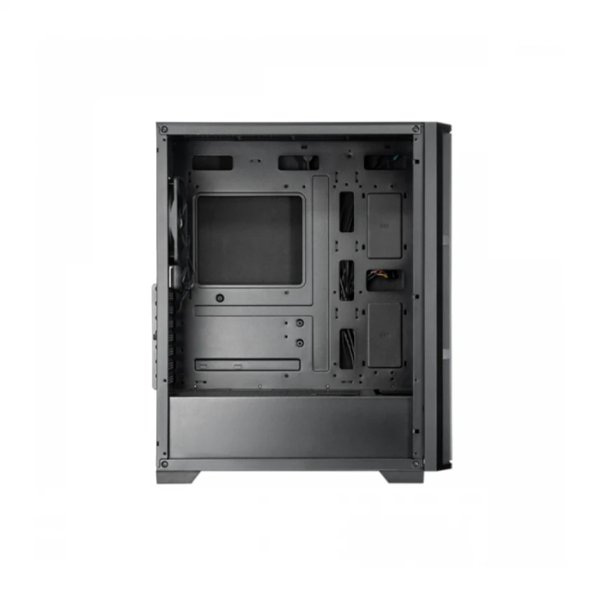 Kuciste Chieftec Pro Midi Q Crni, noise insulated 1x120mm AS-02B-OP