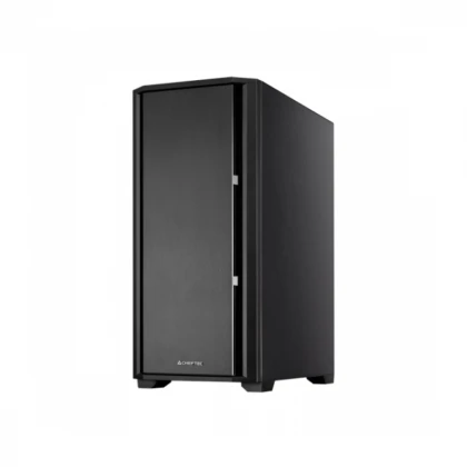 Kuciste Chieftec Pro Midi Q Crni, noise insulated 1x120mm AS-02B-OP