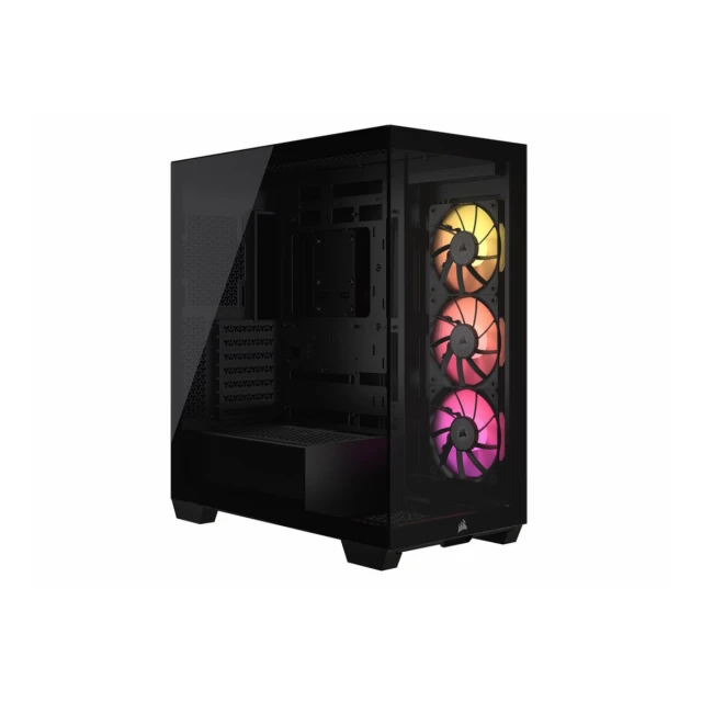 Kućište CORSAIR 3500X Mid-Tower/ATX/kaljeno staklo/bez napajanja/ARGB/crna