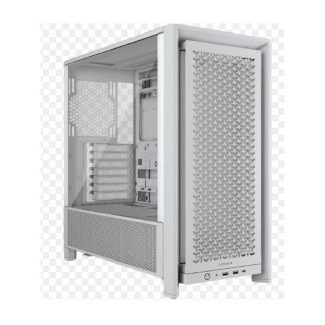 Kućište CORSAIR FRAME 4000D Mid-Tower/ATX/staklo/bez napajanj/bela/CC-9011291-WW
