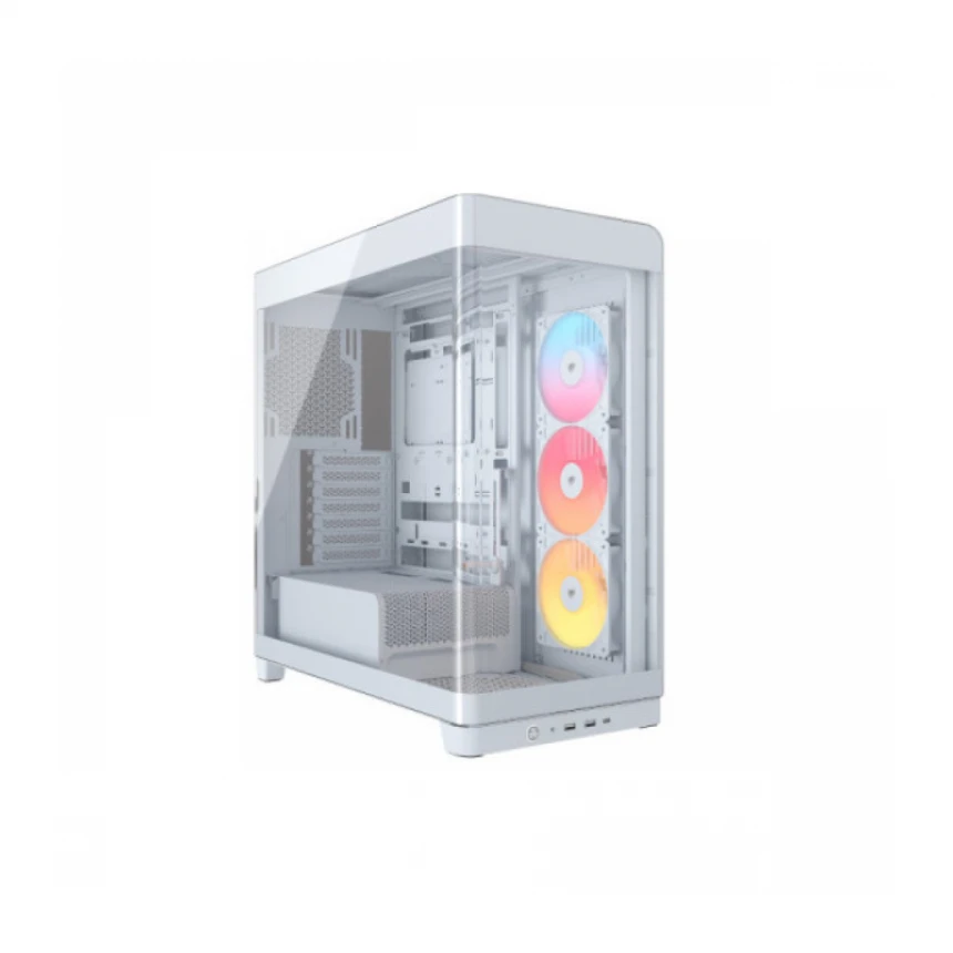 Kuciste Corsair FRAME 4500X RS-R ARGB Panoramic Glass Beli, CC-9011315-WW