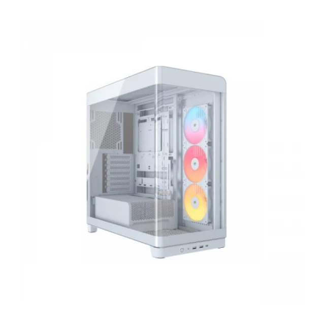 Kuciste Corsair FRAME 4500X RS-R ARGB Panoramic Glass Beli, CC-9011315-WW