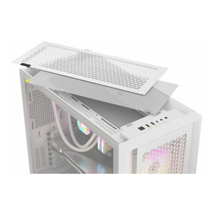 Kućište Corsair FRAME 5000D RS ARGB High-Airflow White, CC-9011310-WW