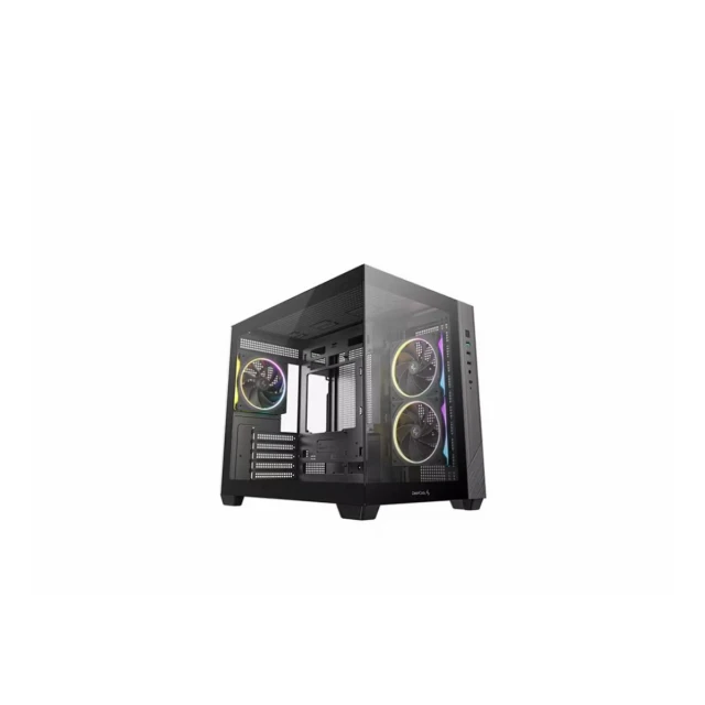 Kucište DeepCool CG330/Micro-ATX/ITX/ATX PS2/SFX/SFX-L/bez napajanja/kaljeno staklo/ARGB/crna