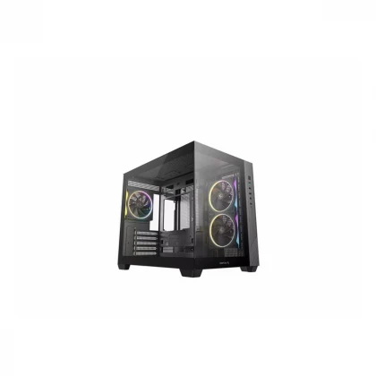 Kucište DeepCool CG330/Micro-ATX/ITX/ATX PS2/SFX/SFX-L/bez napajanja/kaljeno staklo/ARGB/crna